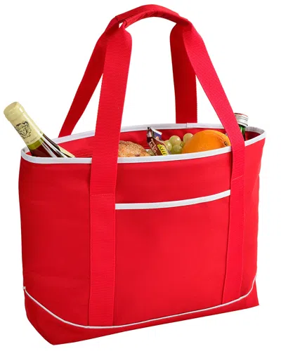 Picnic At Ascot Large Insulated Tote In Red