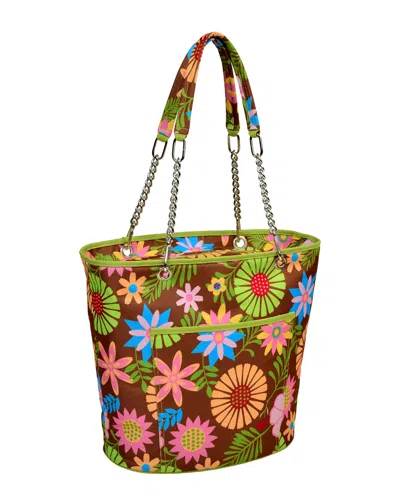 Picnic At Ascot Medium Insulated Cooler Tote In Multi