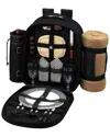 Picnic At Ascot Picnic Backpack For 2 With Blanket