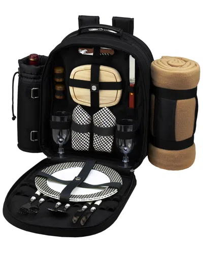 Picnic At Ascot Picnic Backpack For 2 With Blanket