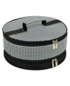 Picnic At Ascot Pie, Cake, Salad Carrier 12" Diameter In White