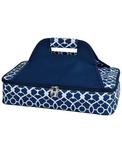 Picnic At Ascot Trellis Thermal Insulated Carrier In Blue