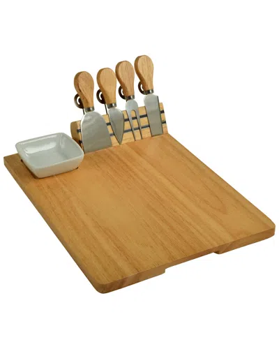 Picnic At Ascot Windsor Cheese Board In Brown