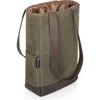Picnic Time 2 Bottle Insulated Wine Cooler Bag In Green