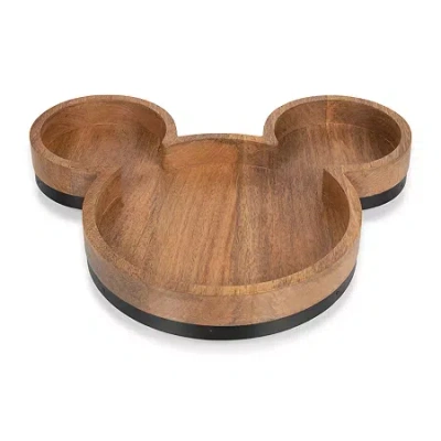 Picnic Time 4-pc. Wood Serving Tray In Brown