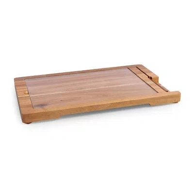 Picnic Time 5-pc. Wood Cheese Board Set In Brown