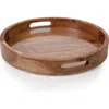 Picnic Time Barista Serving Tray In Brown