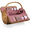 Picnic Time Barrel Picnic Basket In Multi