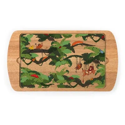 Picnic Time Billboard Lion King Simba Cheese Board In Green