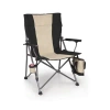 Picnic Time Oniva By  Big Bear Xl Folding Camp Chair With Cooler In Black