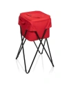 Picnic Time Camping Party Cooler With Stand In Red