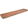 Picnic Time Canap Serving Tray In Brown