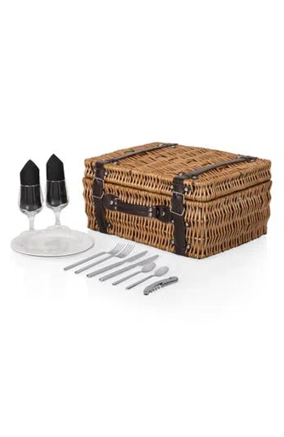 Picnic Time Champion Picnic Basket In Brown