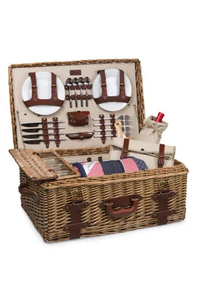 Picnic Time 'charleston' Picnic Basket In Brown