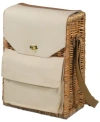 Picnic Time Corsica Wine Basket In Brown