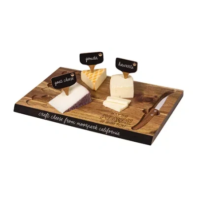 Picnic Time Delio-star Wars Rebels 6-pc. Wood Cheese Board Set In Brown