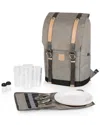 Picnic Time Pt-frontier Picnic Backpack In Grey