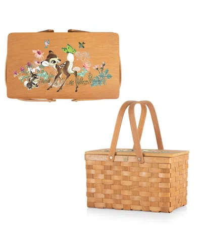 Picnic Time Disney Bambi Poppy Picnic Lunch Basket In Beige