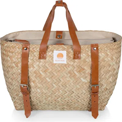 Picnic Time Hermosa Beach Bag In Beige