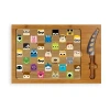 Picnic Time Icon-pixar Collection 3-pc. Wood Cheese Board Set In Brown