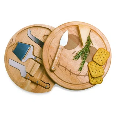 Picnic Time Jack Circo Cheese Board In Brown