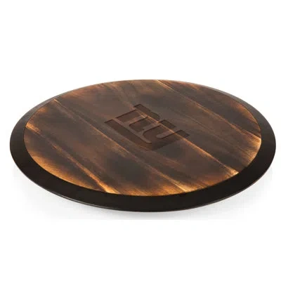 Picnic Time Lazy Susan In Brown