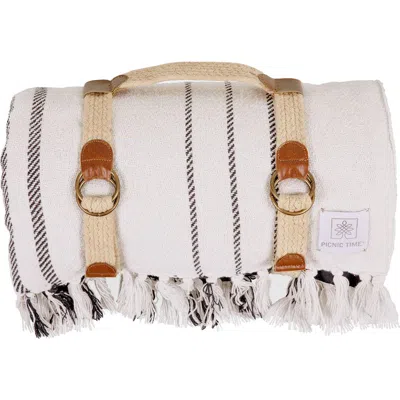 Picnic Time Montecito Outdoor Picnic Blanket In Neutral