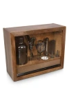 Picnic Time Old Fashioned 10-piece Bar Tool Set In Brown