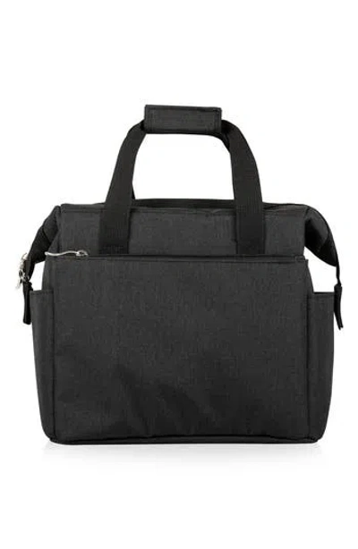 Picnic Time On The Go Cooler Lunch Tote Bag In Black