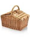 Picnic Time Piccadilly Picnic Basket For 2 In Brown