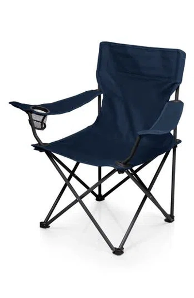 Picnic Time Ptz Camp Chair In Blue