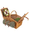 Picnic Time Somerset Picnic Basket For 2 In Brown