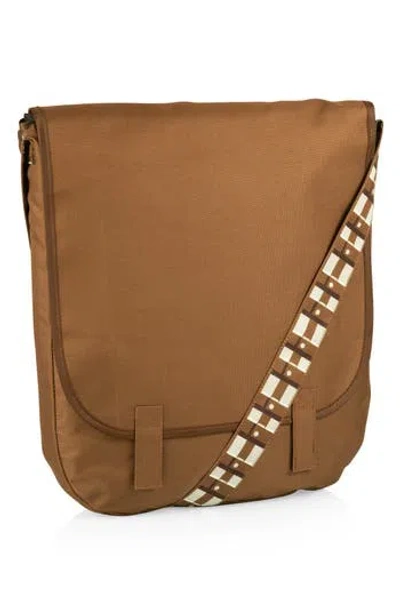 Picnic Time Star Wars Millennium Falcon Blanket In Brown