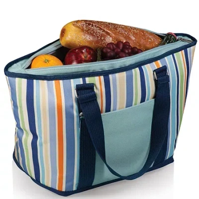 Picnic Time Topanga Cooler Tote In Blue