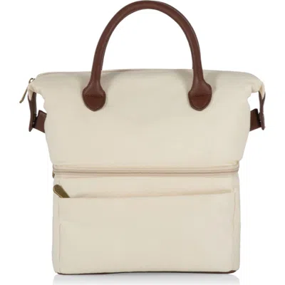 Picnic Time Urban Insulated Lunch Tote Bag In Beige