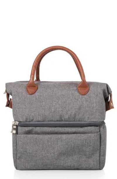 Picnic Time Urban Lunch Bag In Gray