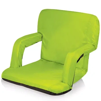Picnic Time Ventura Reclining Seat In Green