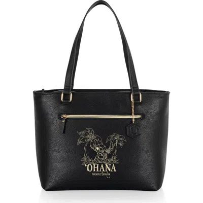 Picnic Time X Disney Lilo & Stitch Uptown Insulated Cooler Bag In Black