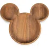 Picnic Time X Disney Mickey Mouse Wood Serving Tray In Brown