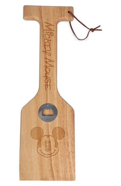 Picnic Time X Disney® Mickey Mouse Wooden Grill Cleaner In Brown