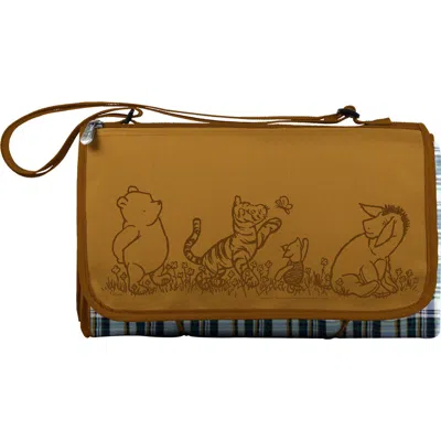 Picnic Time X Disney® Winnie The Pooh Picnic Blanket Tote In Brown