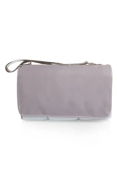 Picnic Time X-large Outdoor Picnic Blanket Tote Bag In Beige