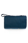 Picnic Time X-large Outdoor Picnic Blanket Tote Bag In Blue