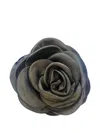 Pico Copenhagen Rose-motif Clip In Gray