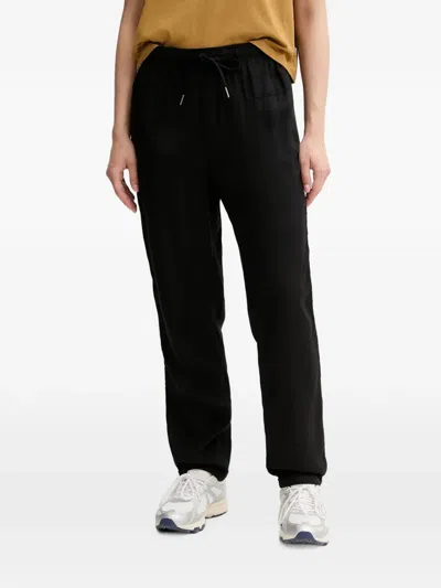 Picture Chimany Drawstring-waist Track Pants In Black