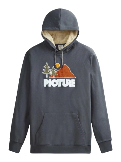 Picture Dark Blue Hooded Sweatshirt