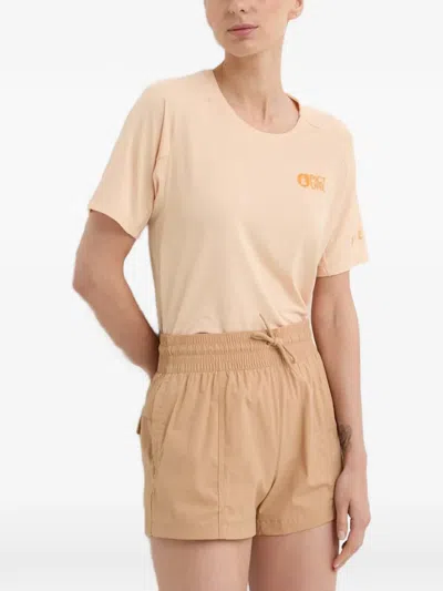 Picture Ice Flow T-shirt In Orange