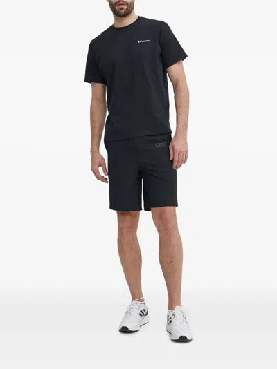 Picture Logo Drawstring Shorts In Black