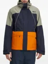Picture Logo-print Ski Jacket In Multi