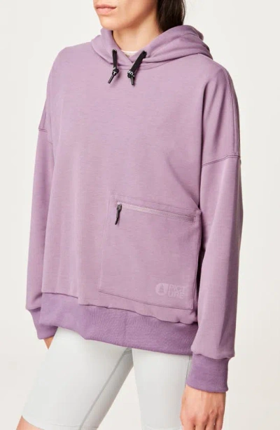 Picture Organic Clothing Backwash Tech Hoodie In Grapeade
